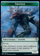 Zombie (005) // Arbre-peuple Jeton recto-verso [Innistrad: Chasse de Minuit Jetons]