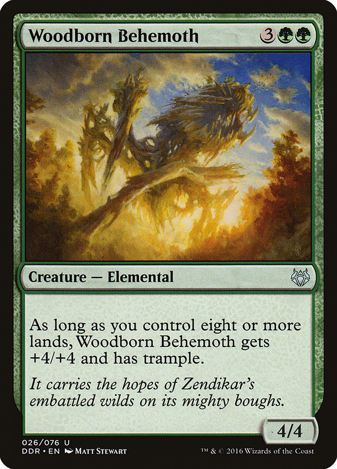 Béhémoth né des bois [Duel Decks: Nissa vs. Ob Nixilis]