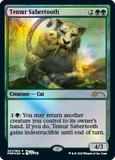 Sabretooth de Temur [Année du Tigre 2022]