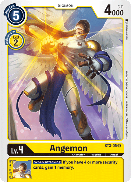 Angemon [ST3-05] [Mazo de Inicio: Amarillo Celestial]