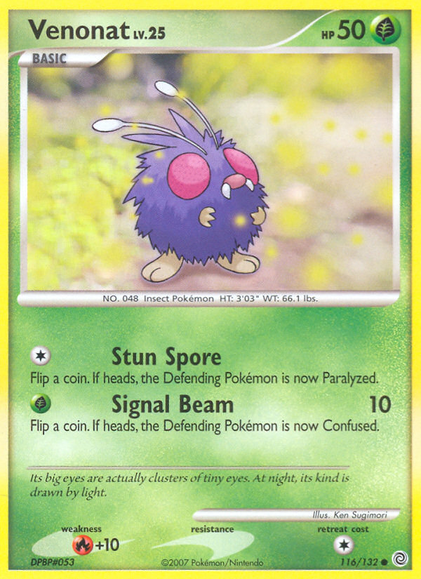 Venonat (116/132) [Diamante & Perla: Maravillas Secretas]