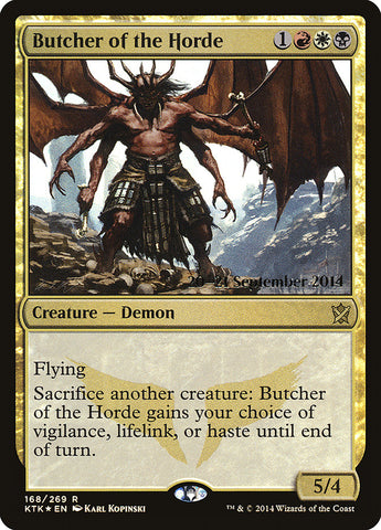 Boucher de la Horde [Cartes promos d'avant-première Les Khans de Tarkir]