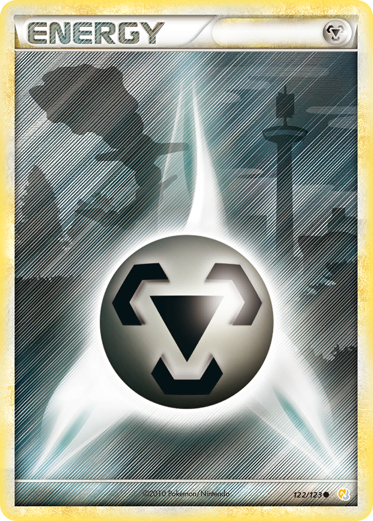 Énergie Métal (122/123) [HeartGold & SoulSilver : Set de Base]