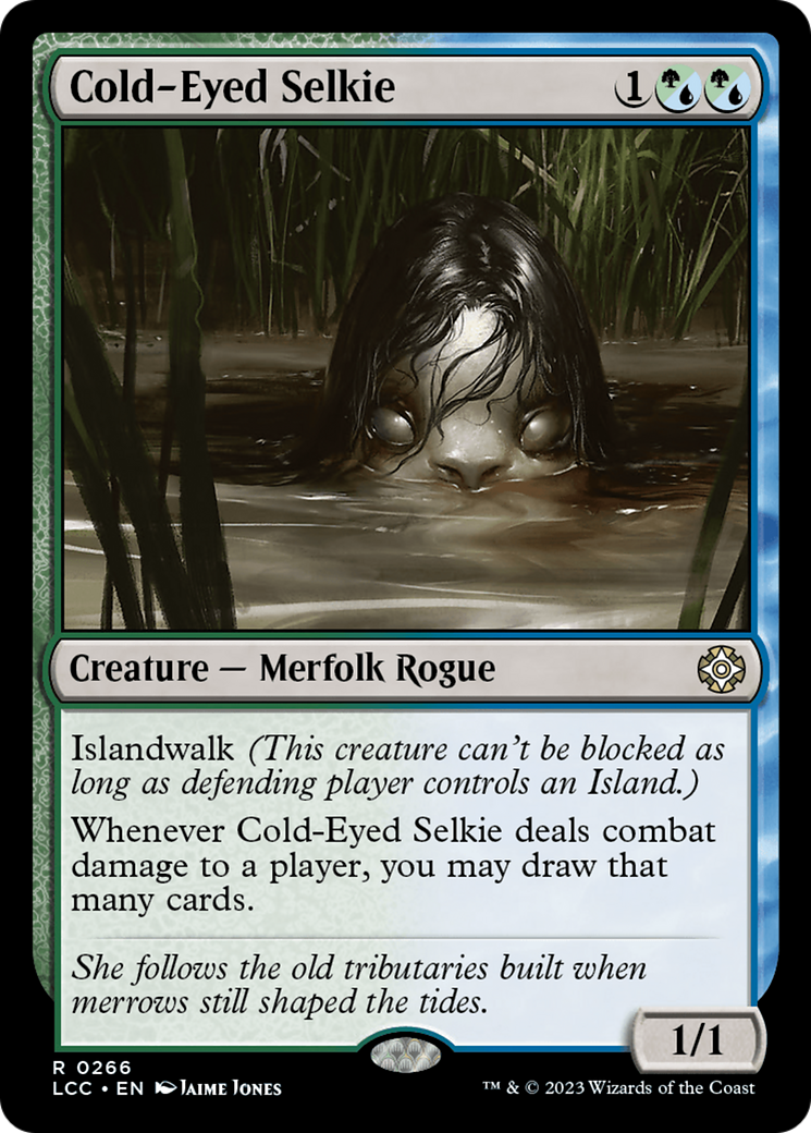 Selkie au regard froid [Les cavernes perdues d'Ixalan Commander]