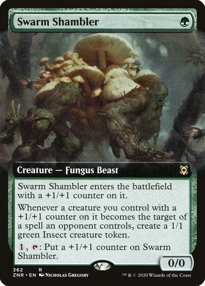 Piétineur de nuée (Extended Art) [Zendikar Rising]