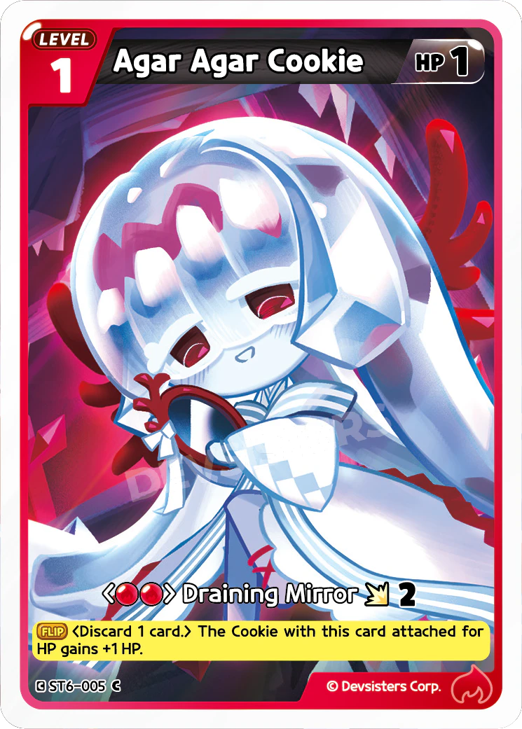Image for Agar Agar Cookie (ST6-005) (ST6) - CookieRun: Braverse TCG