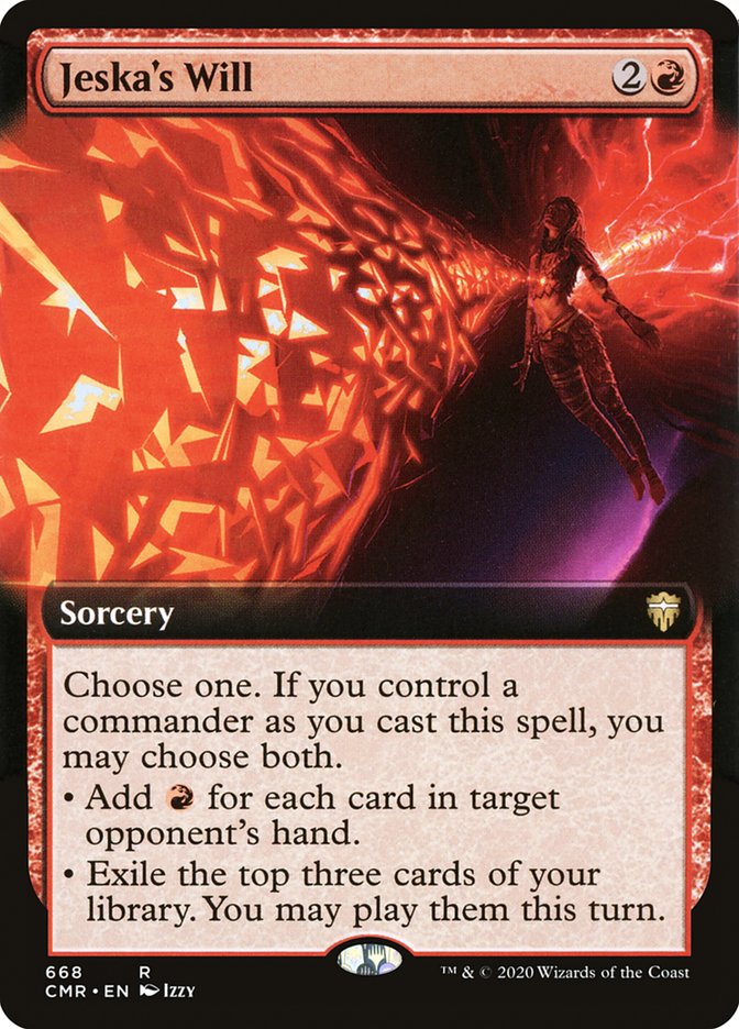 Volonté de Jeska (Art étendu) [Commander Legends]