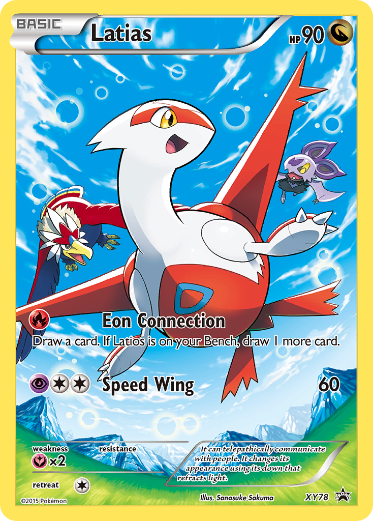 Latias (XY78) [XY : Promos Étoile Noire]