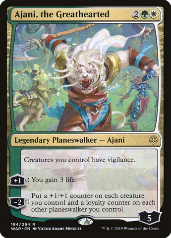 Ajani, Corazón de León [La Guerra de la Chispa]