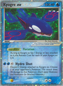 Kyogre ex (95/100) [EX : Gardiens du Cristal]