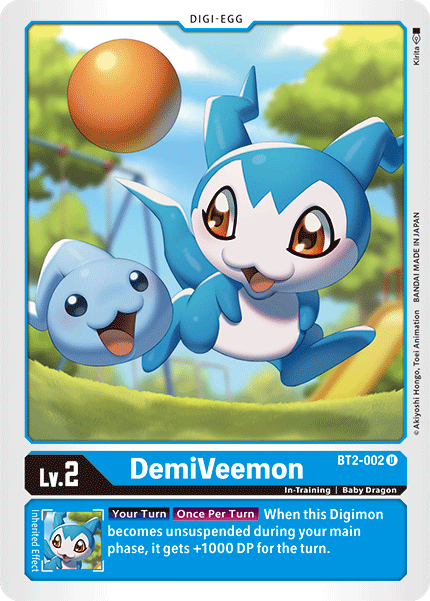 DemiVeemon [BT2-002] [Digimon Card Game Release Special Booster Ver.1.5]