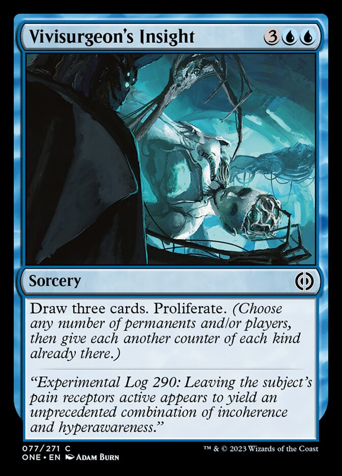 Intuition du vivisecteur [Phyrexia : Tout sera un]