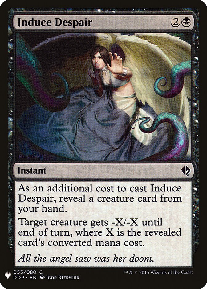 Induire le désespoir [Mystery Booster]
