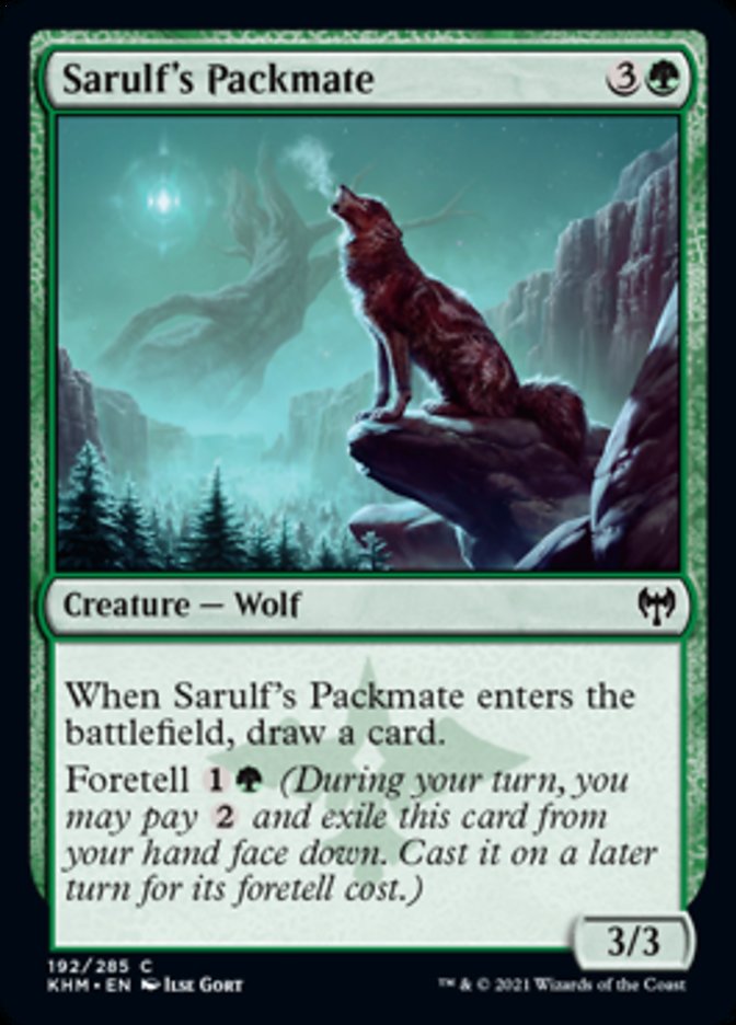 Compagnon de meute de Sarulf [Kaldheim]