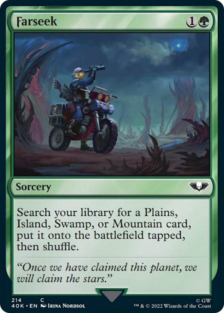 Farseek (Foil d'accélération) [Warhammer 40,000]