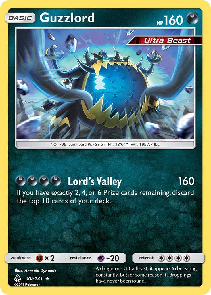 Guzzlord (80/131) [Soleil et Lune : Lumière Interdite]
