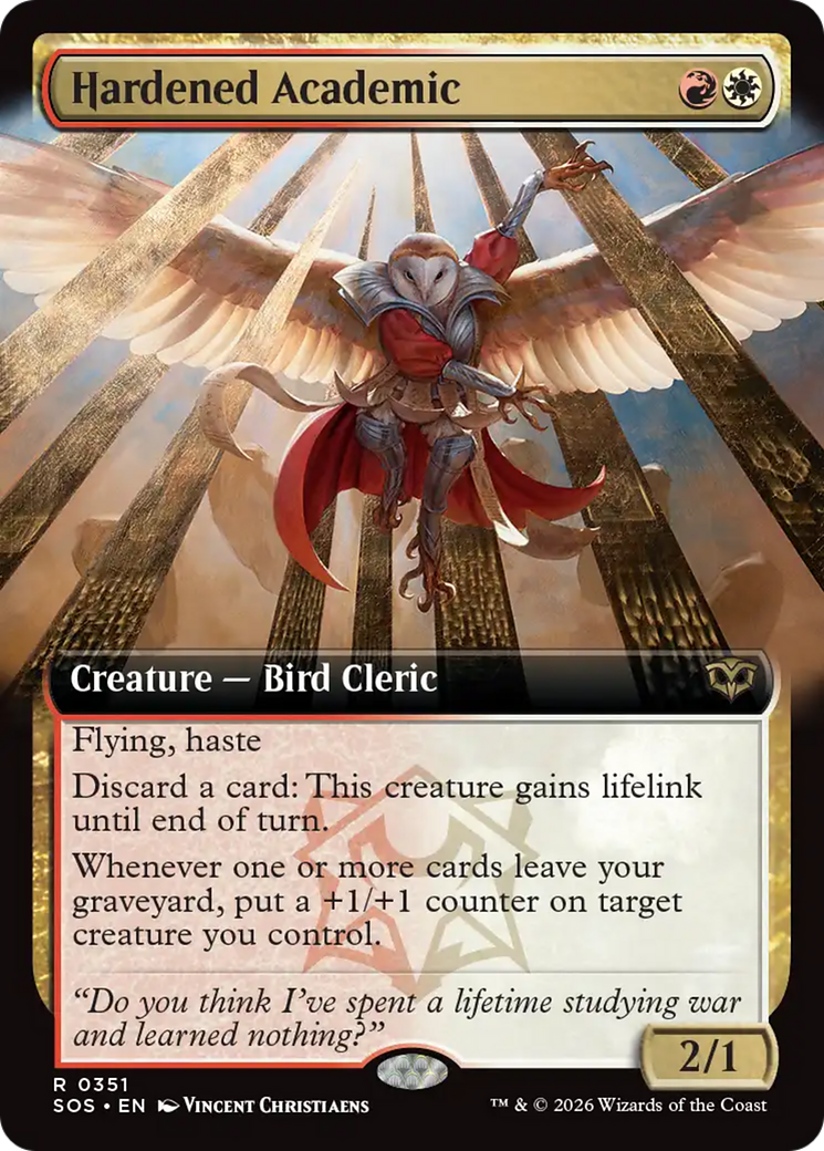 Érudite endurcie (Extended Art) [Secrets de Strixhaven]