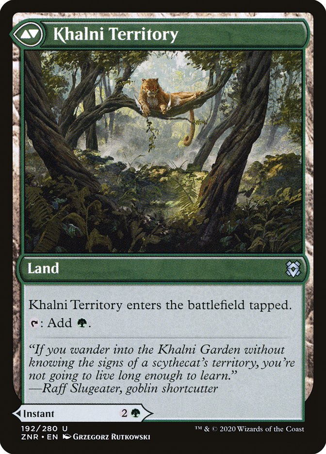 Embûche de Khalni // Territoire de Khalni [Renaissance de Zendikar]