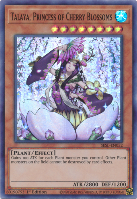 Talaya, Princesa de los Cerezos en Flor [SESL-EN052] Super Rara