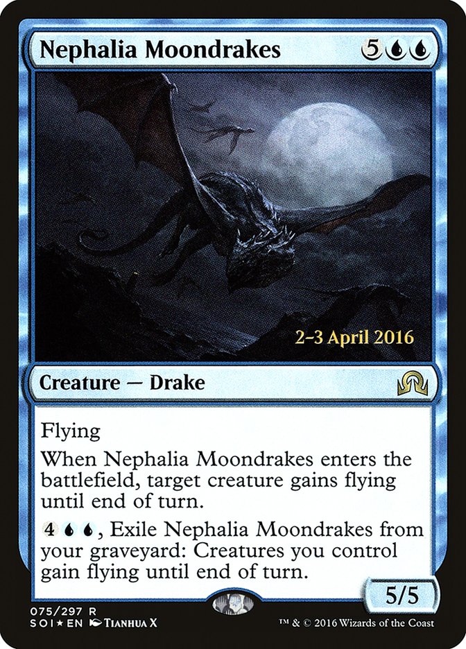 Guivre de lune de Nephalia [Promos d'avant-première Shadows over Innistrad]