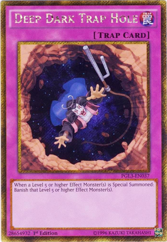 Trappe Cauchemar [PGL3-FR037] Secret Rare Gold
