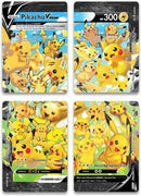 Pikachu V-UNION (Juego de 4) [Espada y Escudo: Promocionales Black Star]