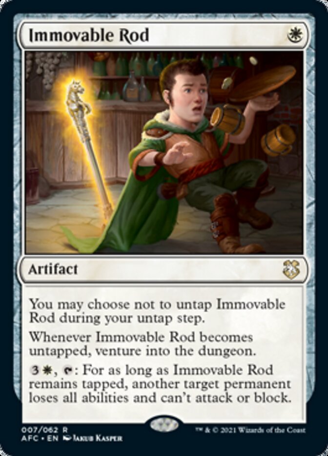 Bâton de fixité [Dungeons & Dragons : Commander Legenden des Vergessenen Reiches]