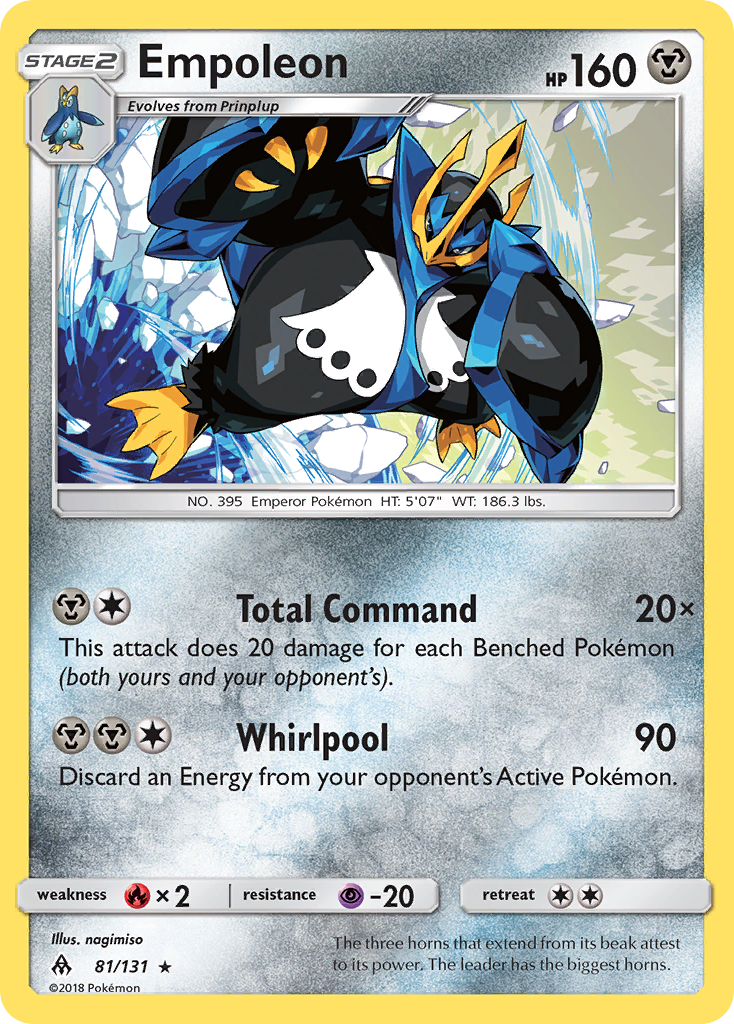 Empoleon (81/131) [Soleil et Lune : Lumière Interdite]