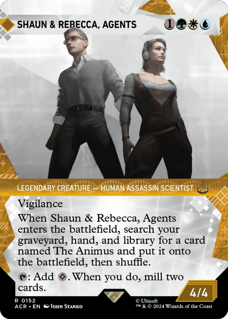 Shaun et Rebecca, Agents (Présentation) [Assassin's Creed]