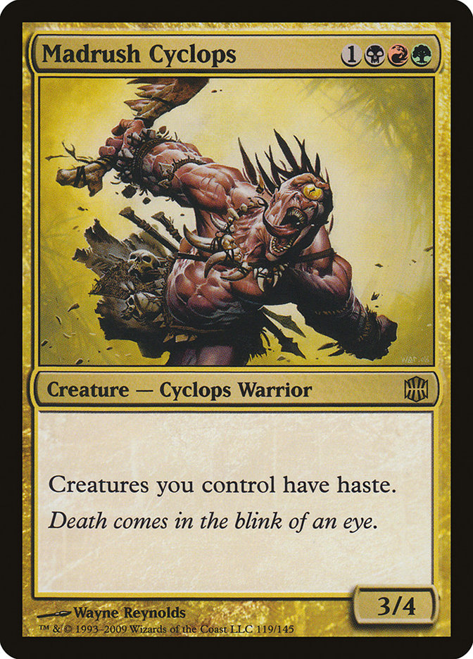 Cyclope enragé [Renaissance d'Alara]
