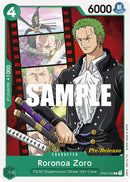 Roronoa Zoro [Cartas de prelanzamiento de Paramount War]