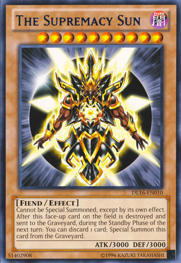 Soleil Suprême (Bleu) [DL16-FR010] Rare