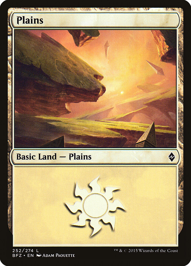 Plaine (252) [Bataille pour Zendikar]