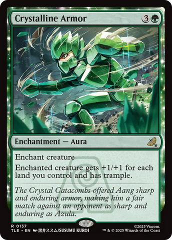 Armadura Cristalina [Avatar: La Leyenda de Aang: Eterno-Legal]