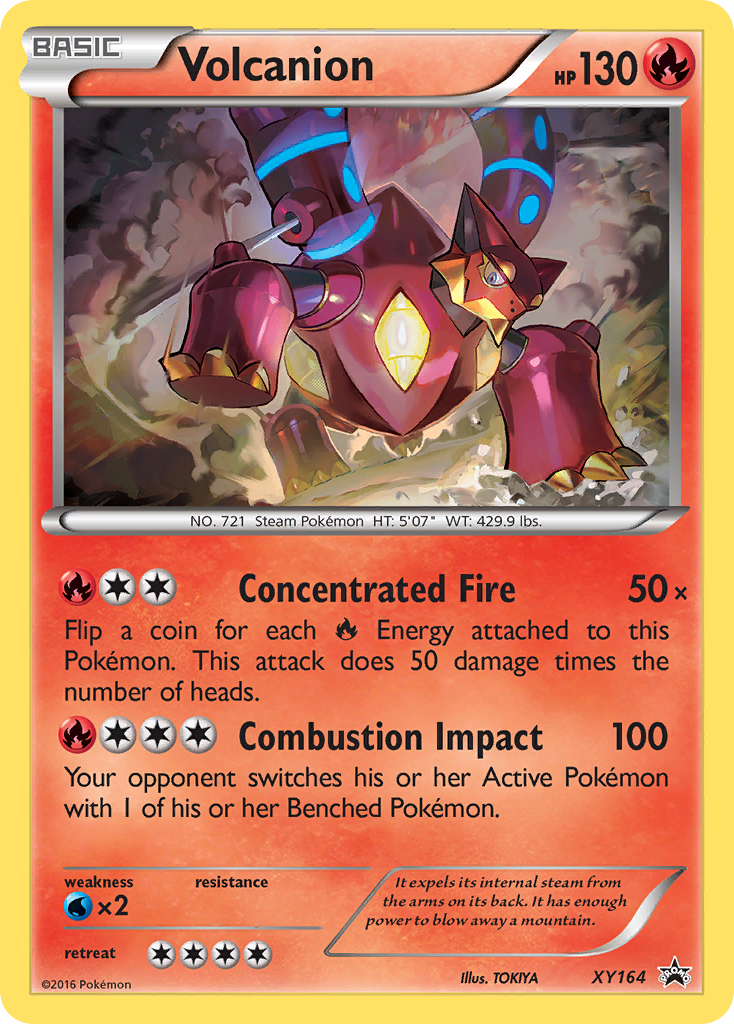 Volcanion (XY164) [XY: Promo Étoile Noire]