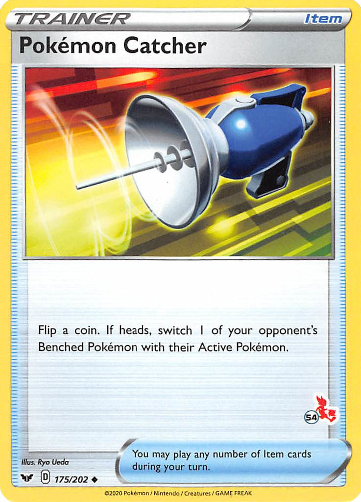 Capturapokémon (175/202) (Sello Cinderace n.º 54) [Academia de Combate 2022]