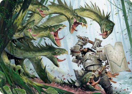Repaire de l'Hydre Carte Artistique [Donjons & Dragons : Aventures dans les Royaumes Oubliés Série Artistique]