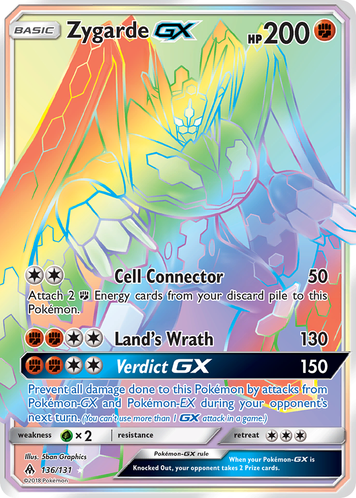 Zygarde GX (136/131) [Soleil et Lune : Lumière Interdite]