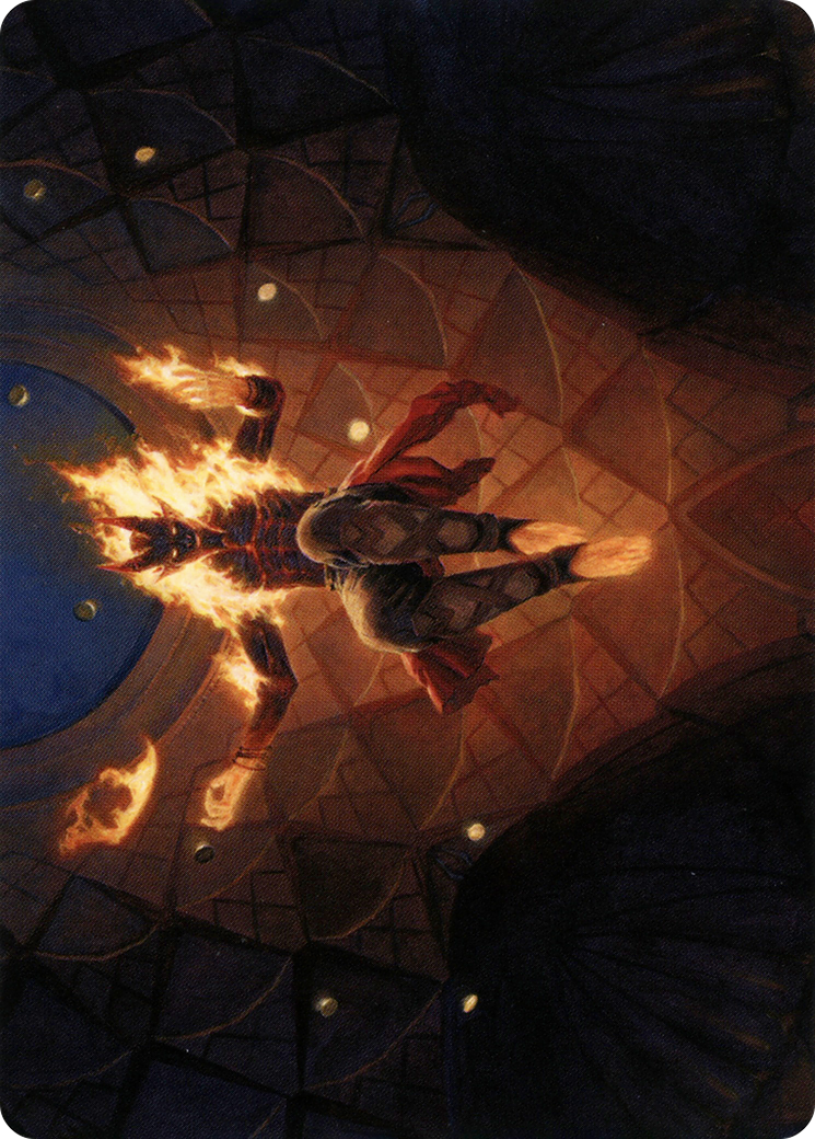 Yusri, Flamme de la fortune Carte artistique [Série artistique Modern Horizons 2]