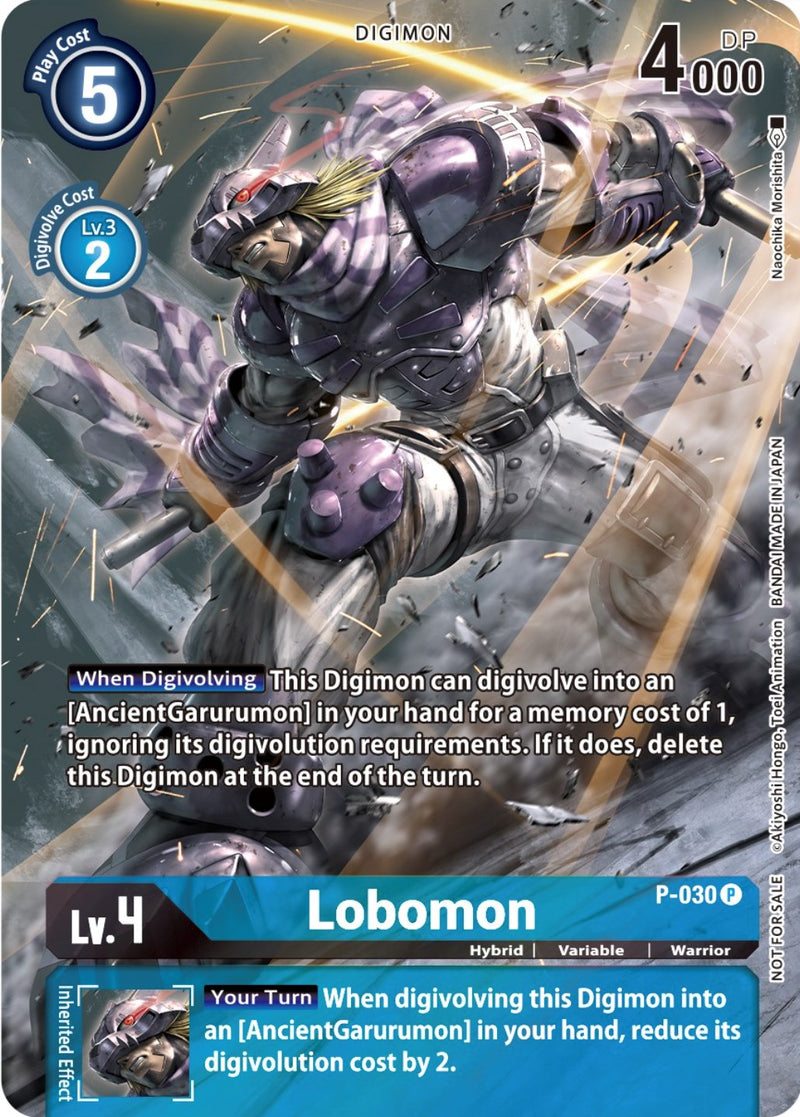 Lobomon [P-030] (Carta del 2º Aniversario de Frontier) [Cartas Promocionales]