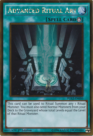 Arte de Ritual Avanzado [PGL2-SP050] Gold Rare