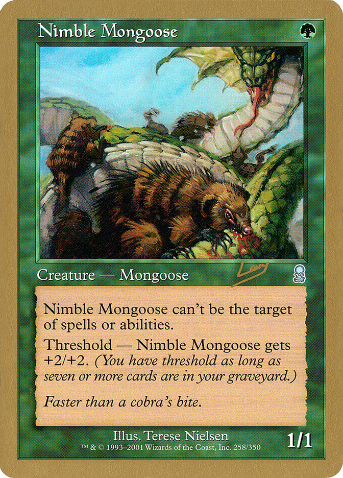 Mangouste agile (Raphaël Levy) [Decks des Championnats du Monde 2002]