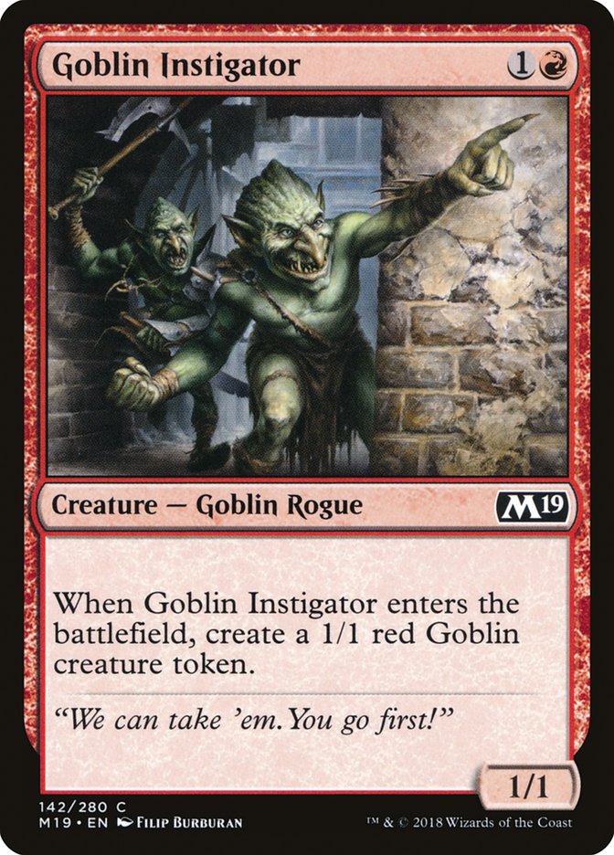 Instigateur gobelin [Magic 2019]