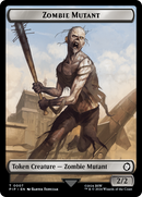Nourriture (0012) // Jeton double-face Zombie Mutant [Jetons Fallout]