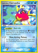 Carvanha du Team Aqua (25/95) [EX: Team Magma vs Team Aqua]