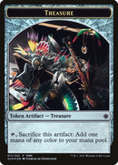 Dinosaurio // Tesoro — Ficha de dos caras [Friday Night Magic 2017]