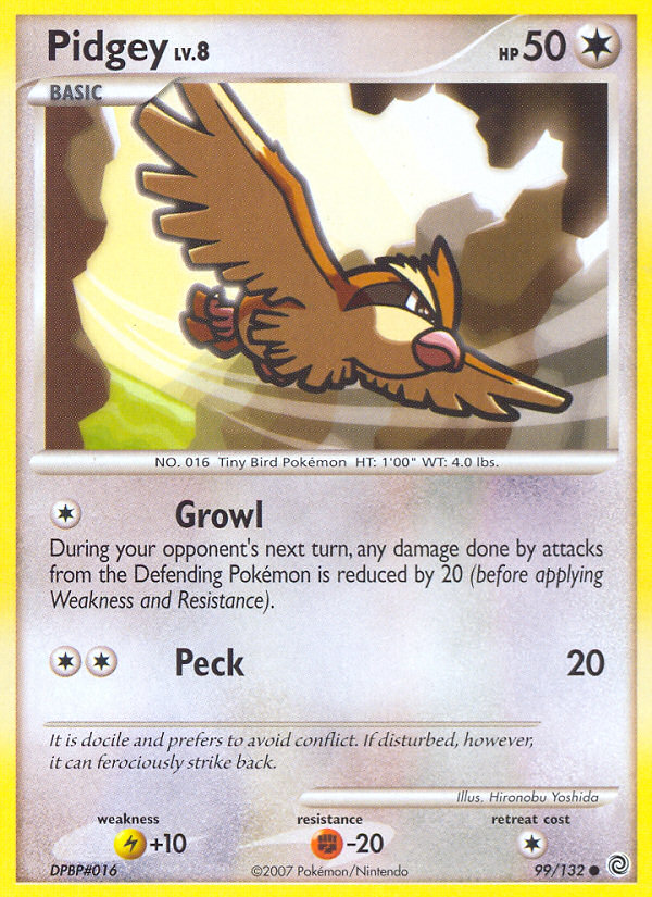 Pidgey (99/132) [Diamante & Perla: Maravillas Secretas]