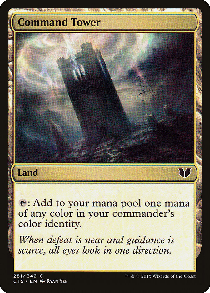 Tour de commandement [Commander 2015]