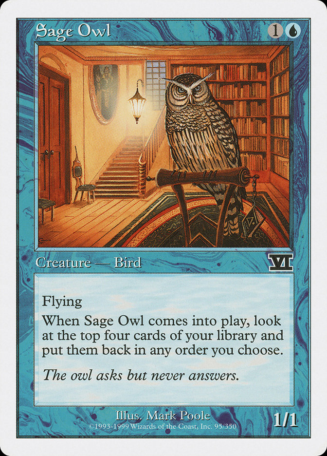 Hibou sage [Sixième édition classique]