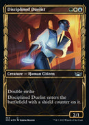 Duelliste discipliné (Version Spéciale Âge d'or, feuille métallisée) [Rues de la Nouvelle Cappenna]